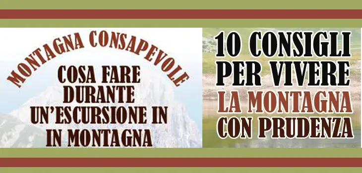 10 consigli per vivere la montagna con prudenza